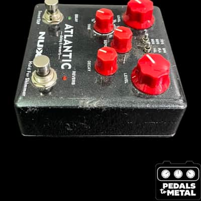 NuX NDR-5 Verdugo Series Atlantic Delay/Reverb 2018 - Black/Red - X18960 image 4