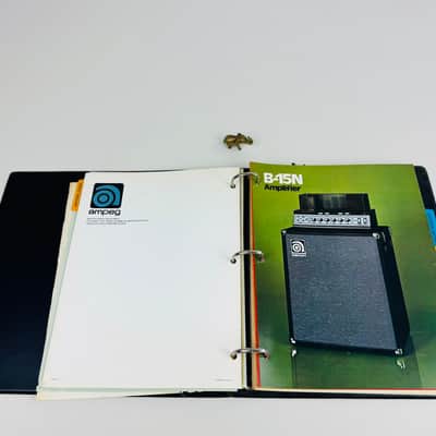 Ampeg Dealer Products Binder 1976 image 8
