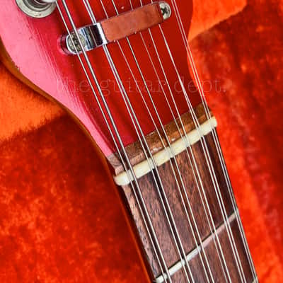 ♚INSANE♚Vintage 1966 Fender Electric XII*12 String♚CANDY APPLE RED!♚£120 SETUP ** COLLECTORS ! ** image 5