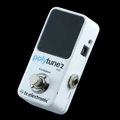 TC Electronic Polytune 2 Mini Poly-Chromatic Tuner Pedal | Reverb