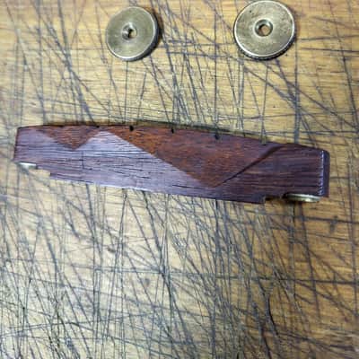 Vintage RARE 1965 Supro National Sahara Belmont Adjustable Bridge Luthier Guitar Parts image 6