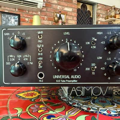 Universal Audio LA-610 MKII Tube Channel Strip - Big Tone, Low$$$ image 2