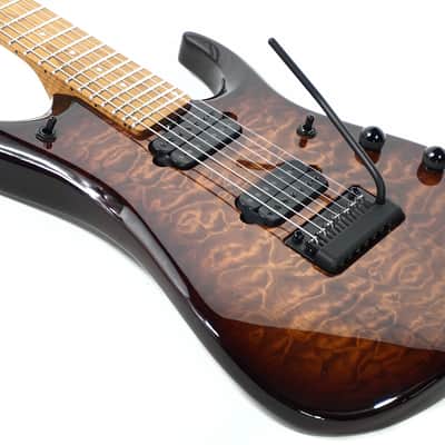 Ernie Ball Music Man John Petrucci JP15-7 - Amber Waves - Quilt image 6