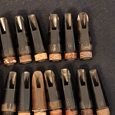 31 Clarinet Selmer mouthpieces (Oval, Table) Rare Good State image 22