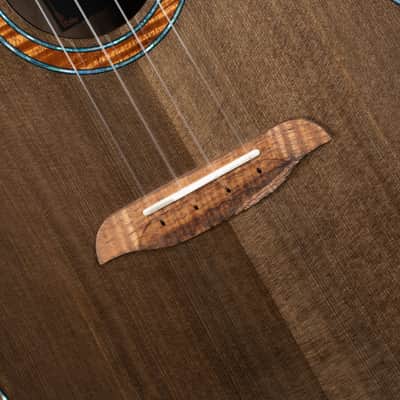 olaMestre ancient Spruce 5250 years old and ancient Phoebe zhennan 2440 years old tenor ukulele image 9