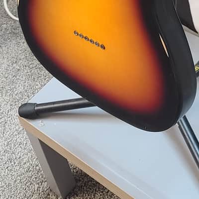 Telecaster Deluxe HH Lightly Aged Relic by AGA 2020s - Vintage Tobacco Sunburst image 9