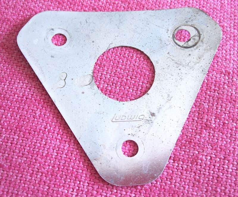 Ludwig Modular Tom Mount Bracket Backing Plate - Vintage image 1
