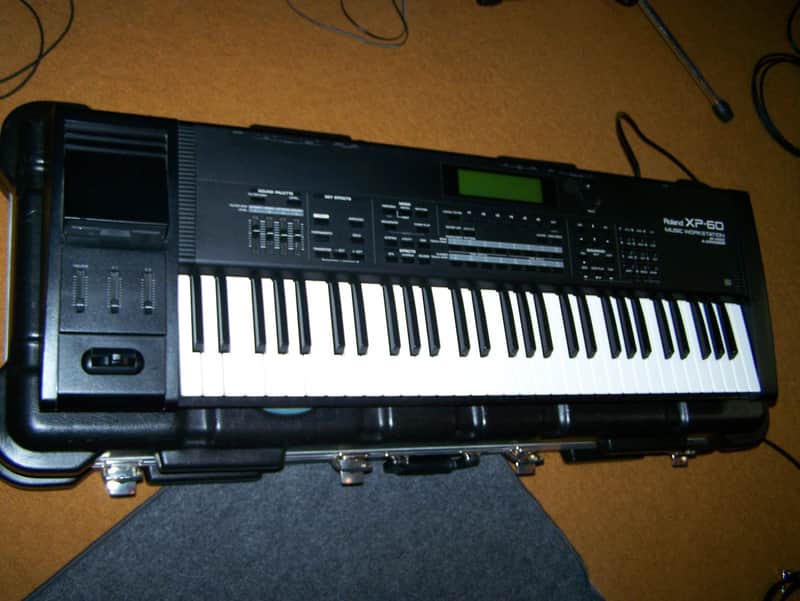 Roland XP-60 / XP 60 61-Key Digital Synthesizer Workstation Keyboard Piano + 3 Expansion Cards image 1