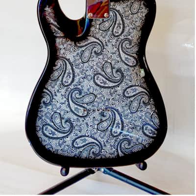 Firefly FFTL-SGY-538 Pure Series Electric Guitar - Black Paisley Color image 6