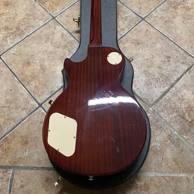 GOLD LES PAUL EPIPHONE ELECTRIC GUITAR GIB. QING DAO FACTORY 2007 image 11