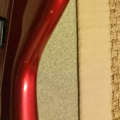 Aria Pro II RSB 80's RED bass guitar image 5