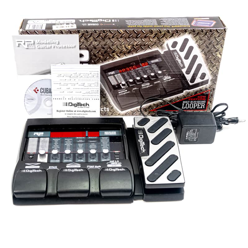 DigiTech RP355 Multi-Effect Processor – Includes Box, Power Supply