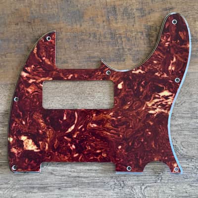 Telecaster T-Style Pickguard - P90 - Vintage Red Tortoise Relic image 1