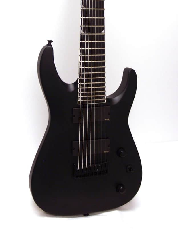 Jackson SLATFXMG 3-8 Soloist X Series 8-String Electric Guitar - Matte Black image 1