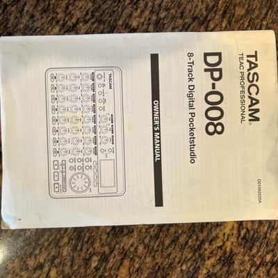 Tascam DP-008 Pocket Studio Standalone Multitrack Recorder image 7