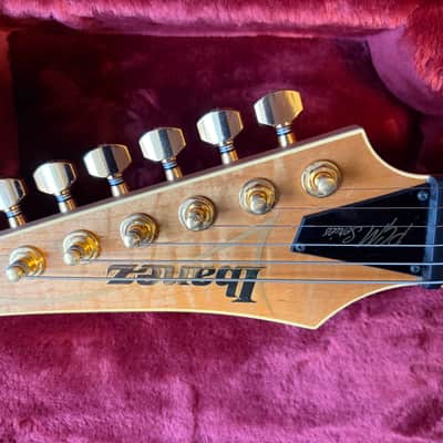 Ibanez PGM10TH Paul Gilbert 10th Anniversary Limited Edition w/ Original Strap, Tags & Paperwork image 12