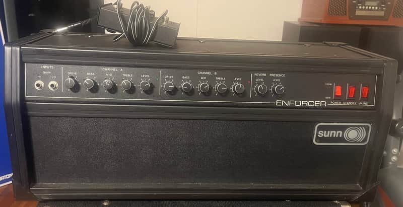 Sunn Enforcer 1980‘s Made in USA RARE SUNN @)) 🌞 image 1