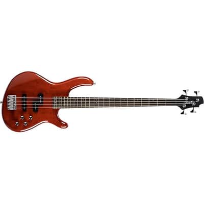 Cort Action Bass Plus TR 4-String - Trans Red; an affordable bass guitar with quality materials, components and craftsmanship image 12