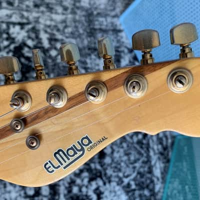 EL MAYA Neck Through Strat 1980 natural image 15