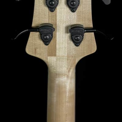 Elrick Handcarved eVolution Gold Series Bass Guitar 2019 - Figured Walnut image 6