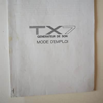 Yamaha TX7 FM Expander for the DX7, with PDF manuals image 3