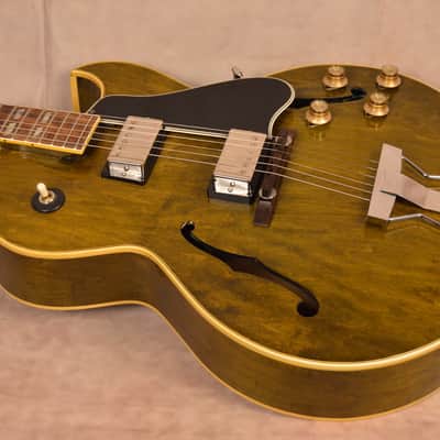Vintage 1966 Gibson ES-175D - Super Rare "Royal Olive" factory finish Custom Order!  Amazing player! image 1