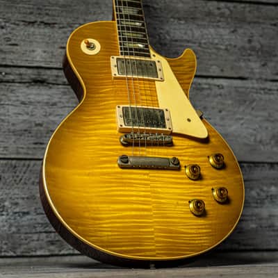 Gibson Custom Murphy Lab 1959 Les Paul Standard Reissue Heavy Aged - Green Lemon Fade image 4