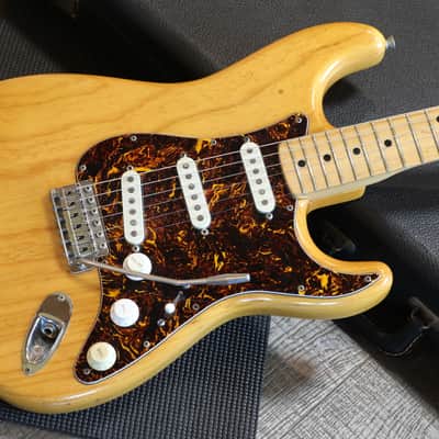 1973 Fender Stratocaster Electric Guitar Natural + OHSC image 3