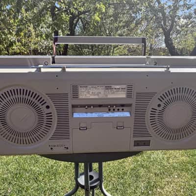 Sharp GF-575Z Rare Vintage Dual Cassette Boombox Japan MINT 1 Owner Warranty image 13
