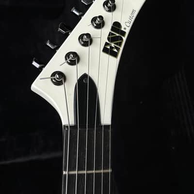 ESP Custom MX250 Kiso Built White Explorer James Hetfield Vibes image 2