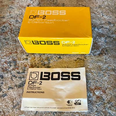 Boss DF-2 Super Feedbacker and Distortion MADE IN JAPAN 1985 image 14