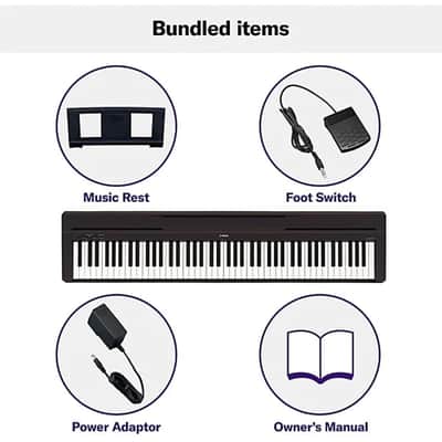 Yamaha P-45 Digital Piano - Black image 5