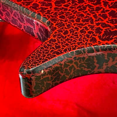 Jerry Jones Electric Sitar 1990s - Red Crackle image 14