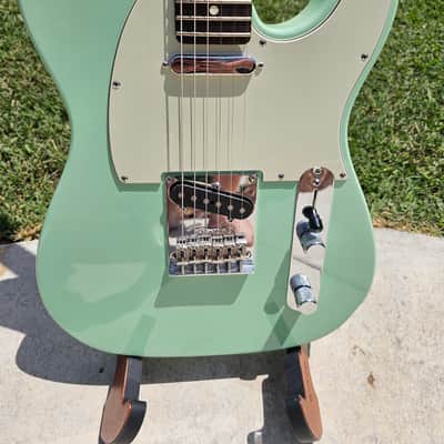 Fender Limited Edition FSR American Standard Telecaster with All Rosewood Neck 2016 Surf Green w/ Hard Case image 1