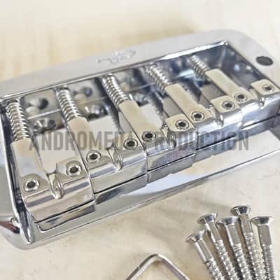 Genuine G&L Bridge Bass 5 string Chrome image 2
