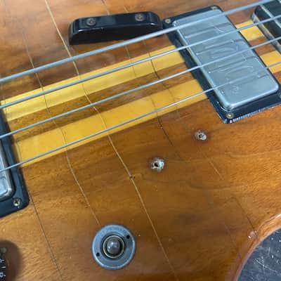 Kramer 450-B Four String Bass Late 70s Walnut image 4