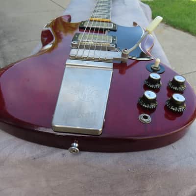 GIBSON LES PAUL SG 1963 CHERRY ORIGINAL MAESTRO CLEAN! image 5