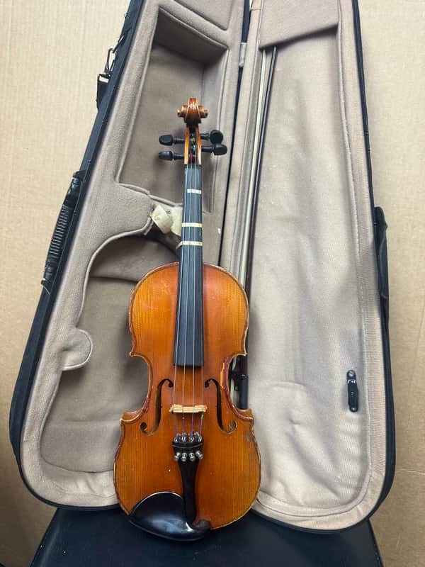 Vintage Unbranded 3/4 Violin image 1
