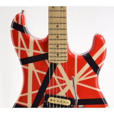 Vintage 80s Pre-Copyright Kramer Baretta with Custom EVH 5150 Van Halen Paint Job image 4