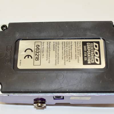 DOD FX96 Echo FX Analog Delay Guitar Effects Pedal w/ Box image 4