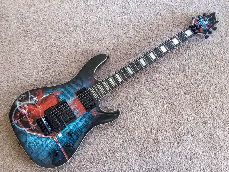Cort KX5-FR 2013 Transfusion Graphic - Stephen Jensen Arwork