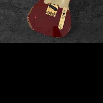 2015 Fender Custom shop 51 telecaster heavy relic aged cimarron red image 2