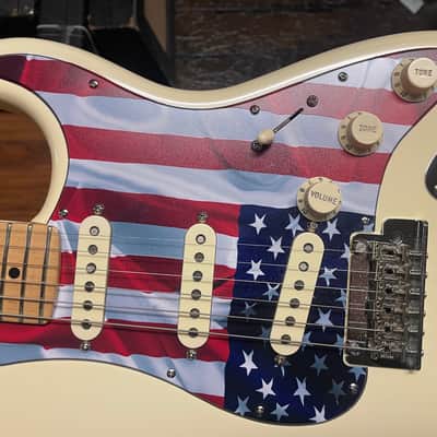 2019 Fender American Professional Stratocaster- Olympic White (USED) image 11