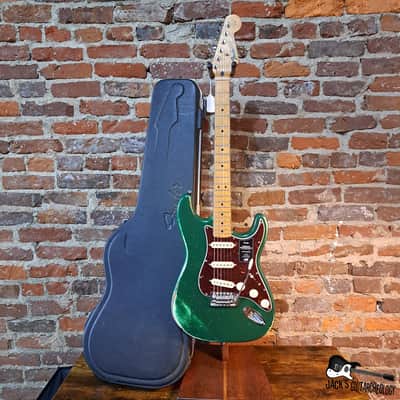JACK'd: Fender Stratocaster *MIM Factory Fire* w/ Refinish & Upgrades (1994 - Bullitt Green Relic) image 2