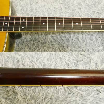 Vintage 1990's YAMAHA FG-420A Electric Acoustic Guitar Made in Taiwan image 12