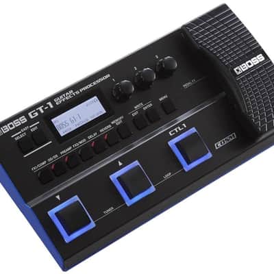 Boss GT-1 Guitar Effects Processor - Black image 1