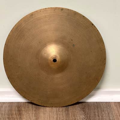 Zildjian A Series 14" New Beat Hi-Hat Bottom Cymbal ONLY 1256g.  1960s image 1