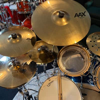 Complete set-up Dixon Artisan, Sabian cymbals, Yamaha hardware image 6
