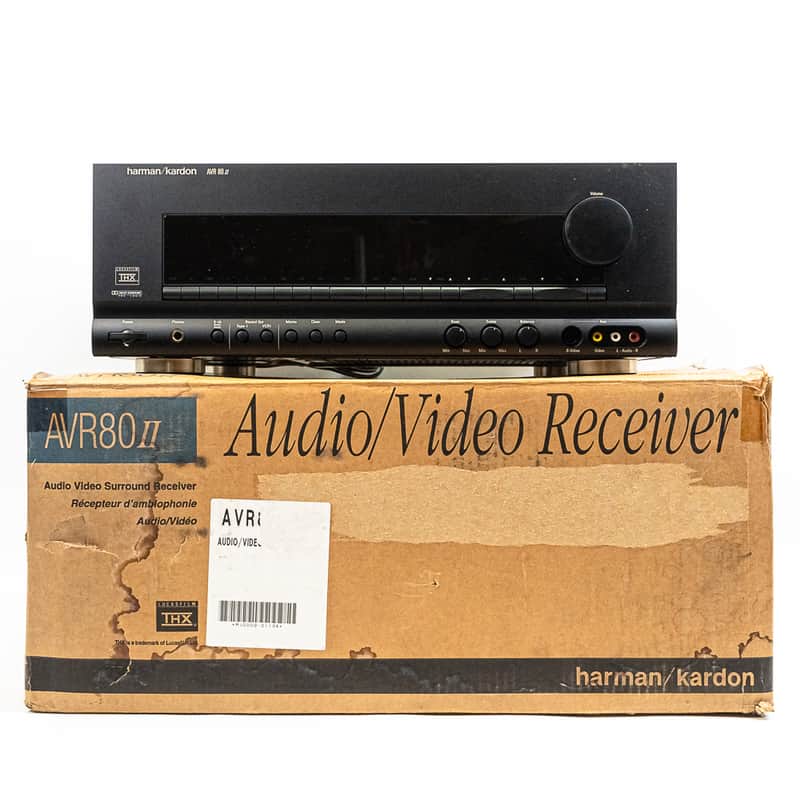 1996 Harman Kardon AVR-80 II THX Receiver – Stereo/Surround Receiver w/ Box image 1
