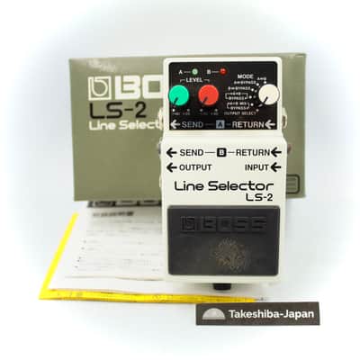 Boss LS-2 Line Selector With Original Box Guitar Pedal I5D2276
